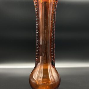 Wazon szklany bursztynowy