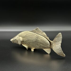 Figurka ryby mosiężna - serwetownik