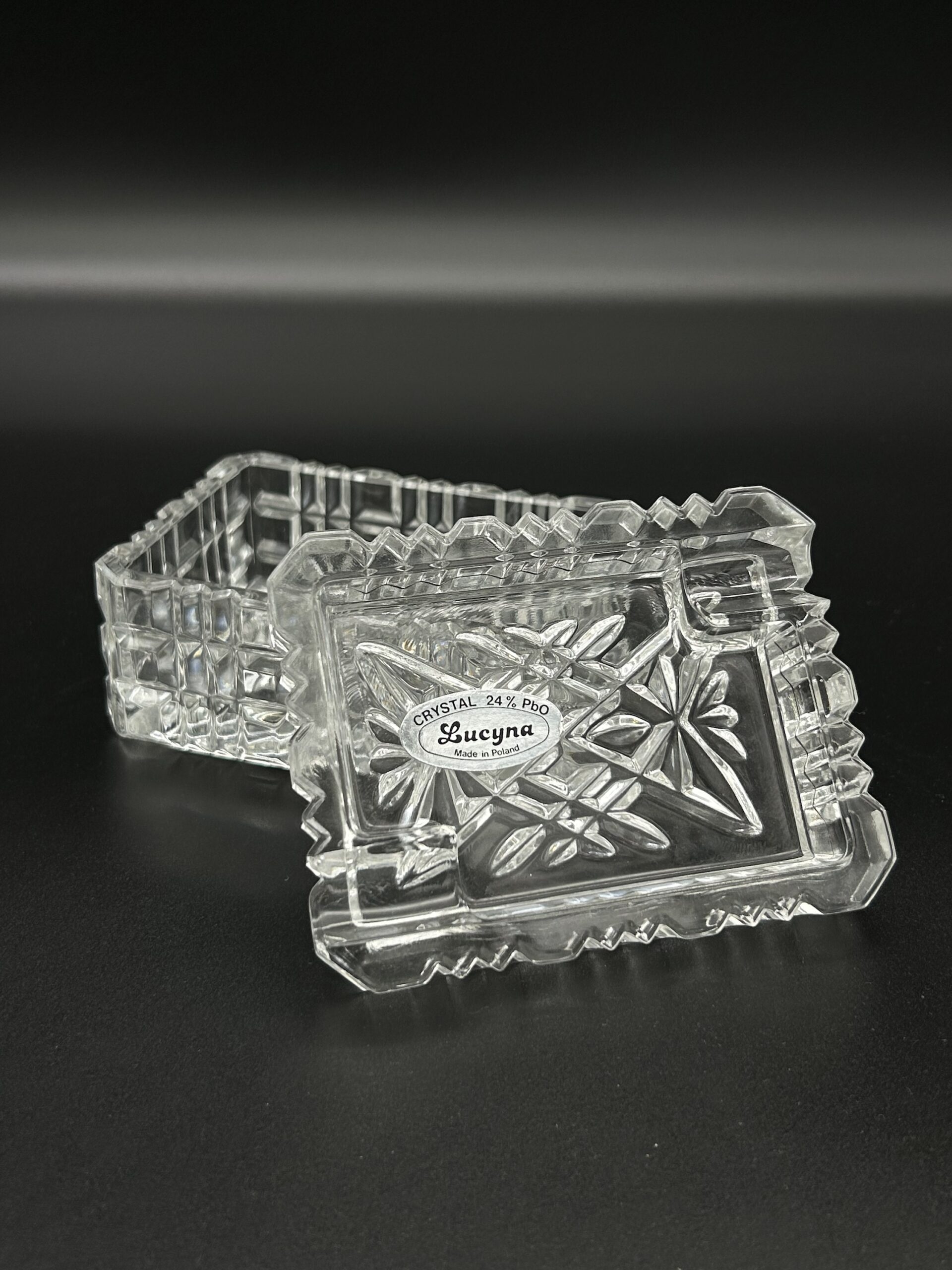 Pudełko kryształowe Lucyna