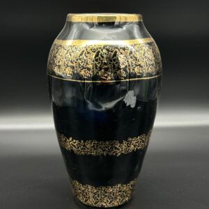 Wazon czarno-złoty