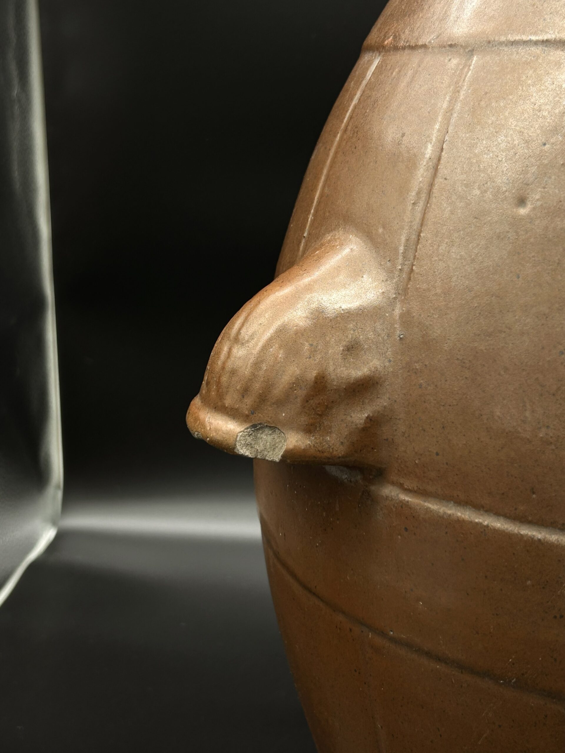 Gliniany garnek beczułka - obrazek 2