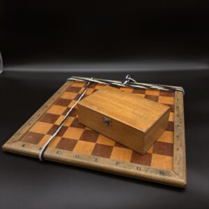 Zestaw szachów drewnianych