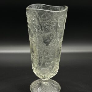 Wazon szklany tłoczony