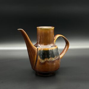Dzbanek ceramiczny brązowy vintage