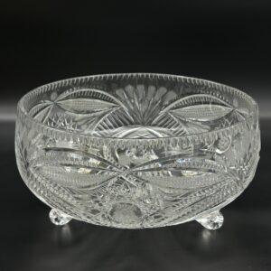 Kryształowa misa dekoracyjna