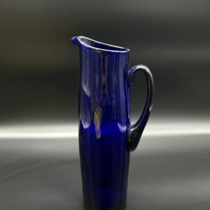 Dzbanek szklany niebieski