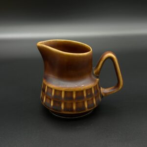 Dzbanek ceramiczny brązowy vintage
