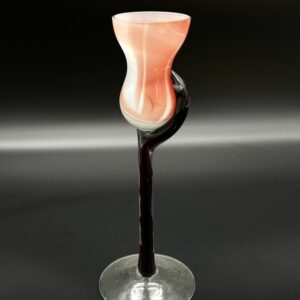 Kieliszek artystyczny ze szkła dmuchanego