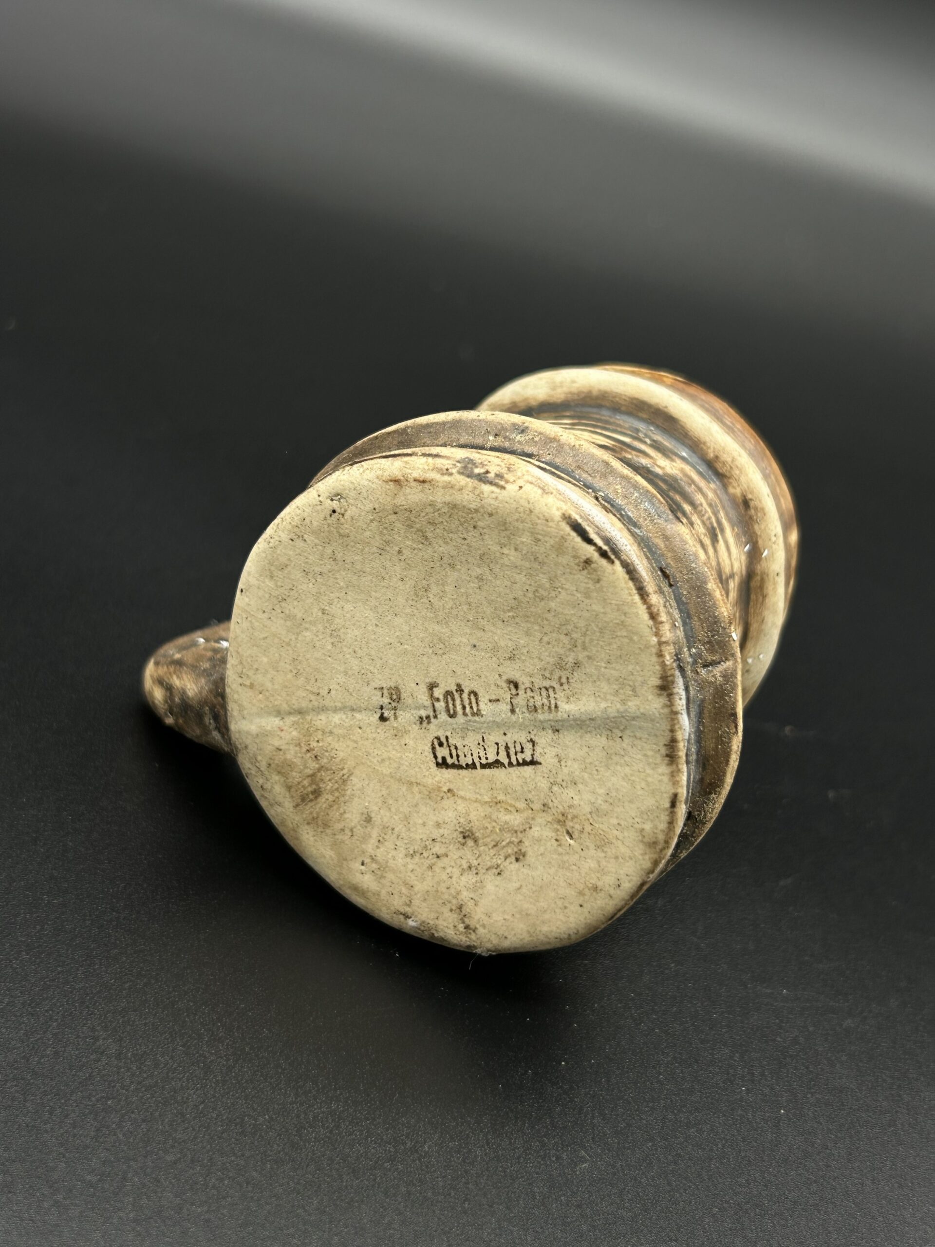 Kubek „Chodzież” ceramiczny w stylu rustykalnym - obrazek 2