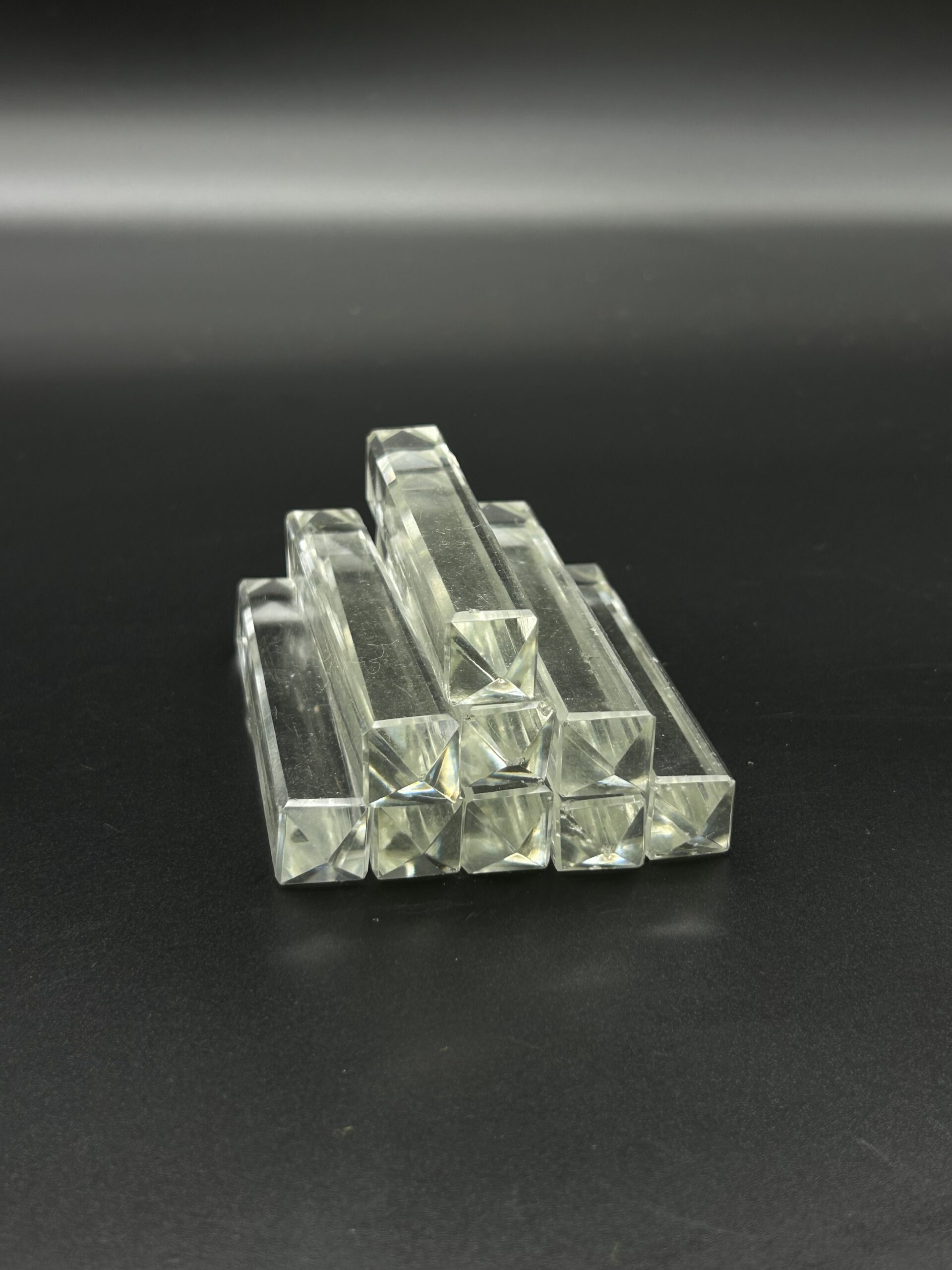 Kryształowe elementy dekoracyjne (komplet 8 szt.) - obrazek 2