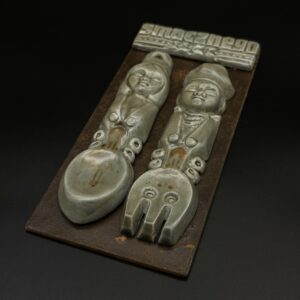 Ceramiczna dekoracja ścienna „Smacznego”