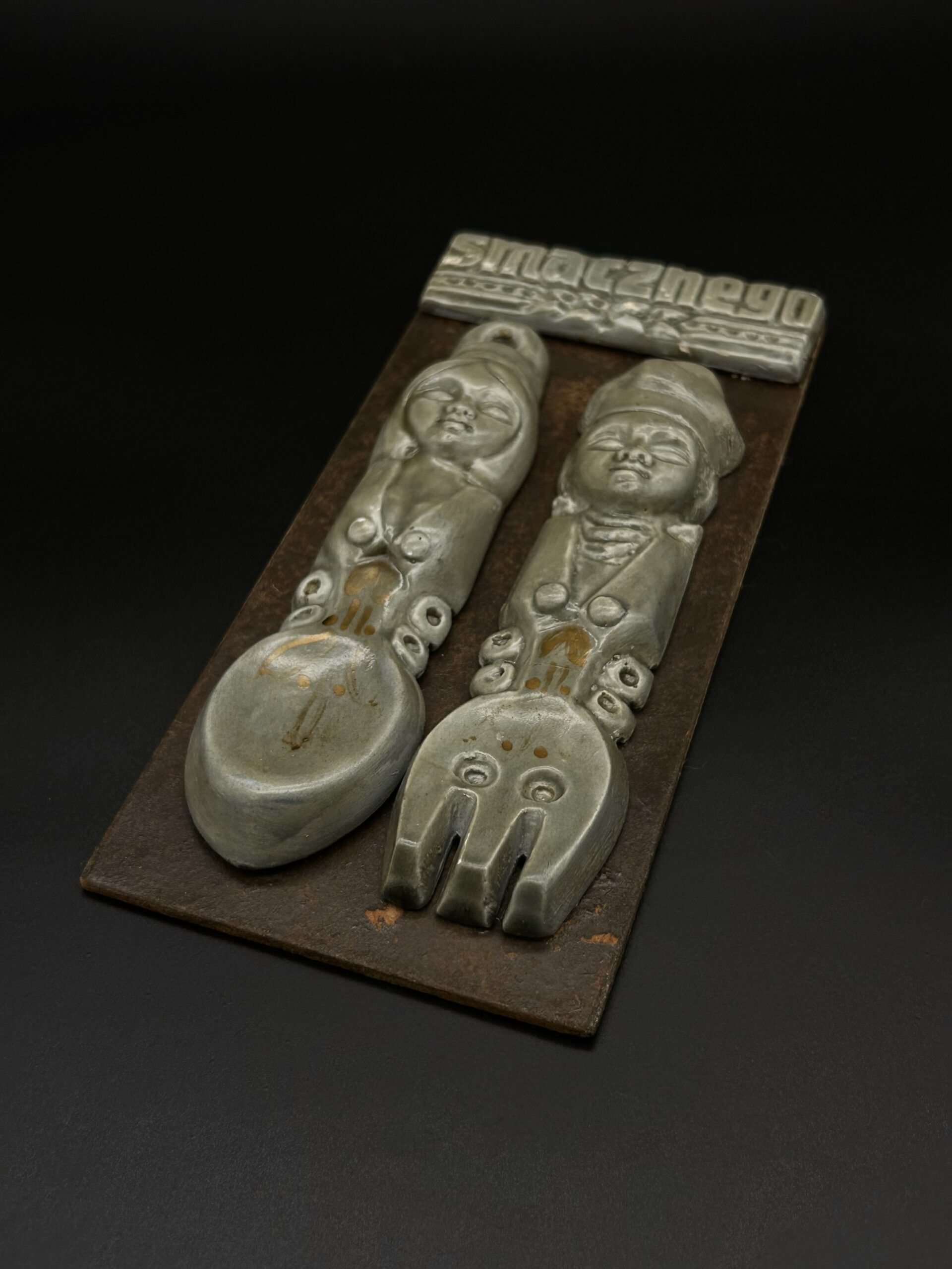 Ceramiczna dekoracja ścienna „Smacznego”