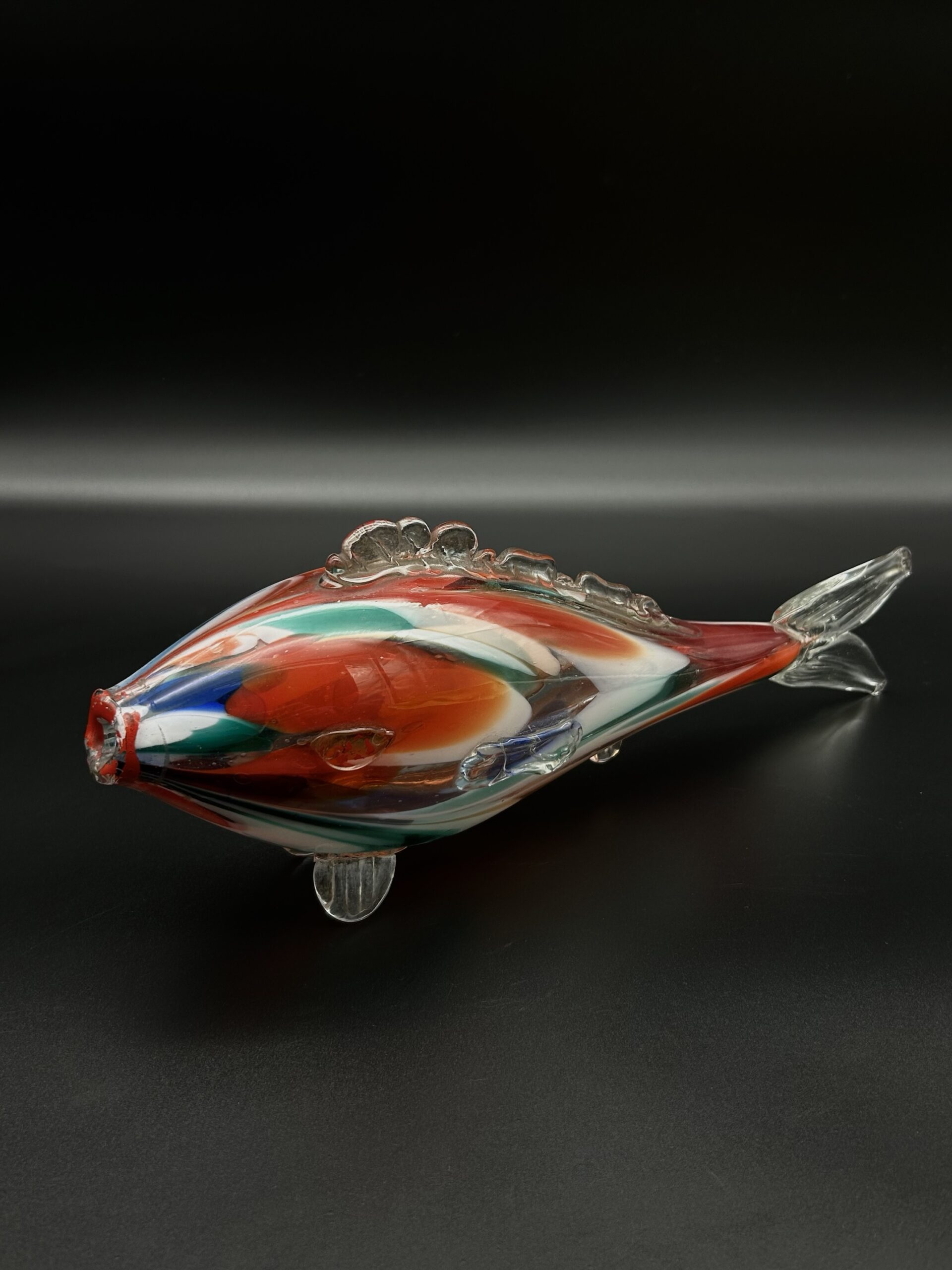 Szklana figurka ryby – szkło artystyczne