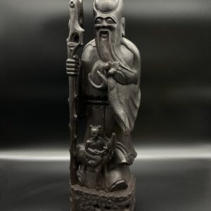 Rzeźba orientalna – mędrzec z jeleniem