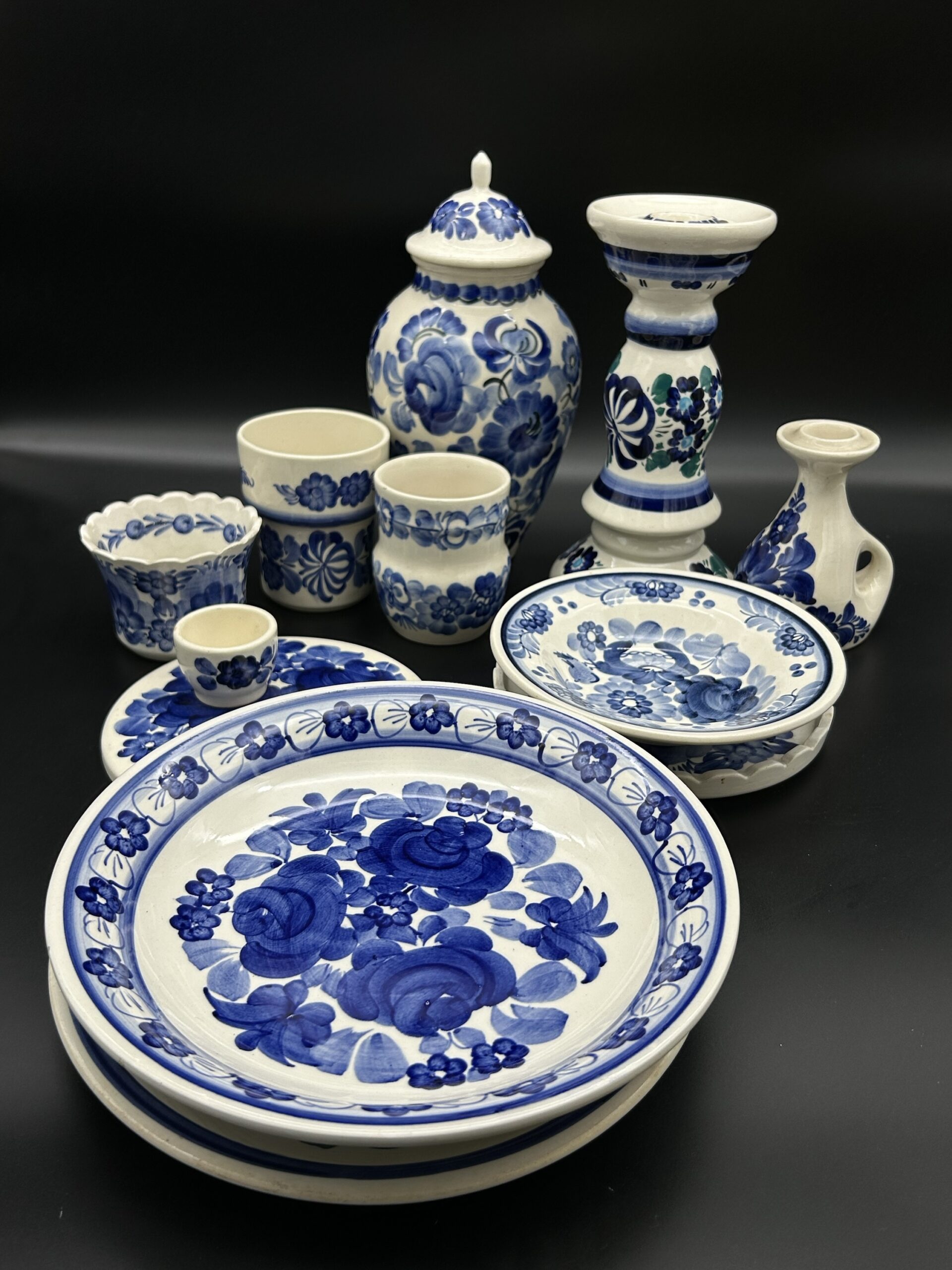 Zestaw ceramiki ręcznie malowanej – „Włocławek” i „Koło”